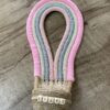 Hot Air Balloon with Basket Nursery Wall Hanging