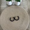 Round Spiral Hoop Earrings