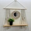 Shelf Wall Hanging with Mirror