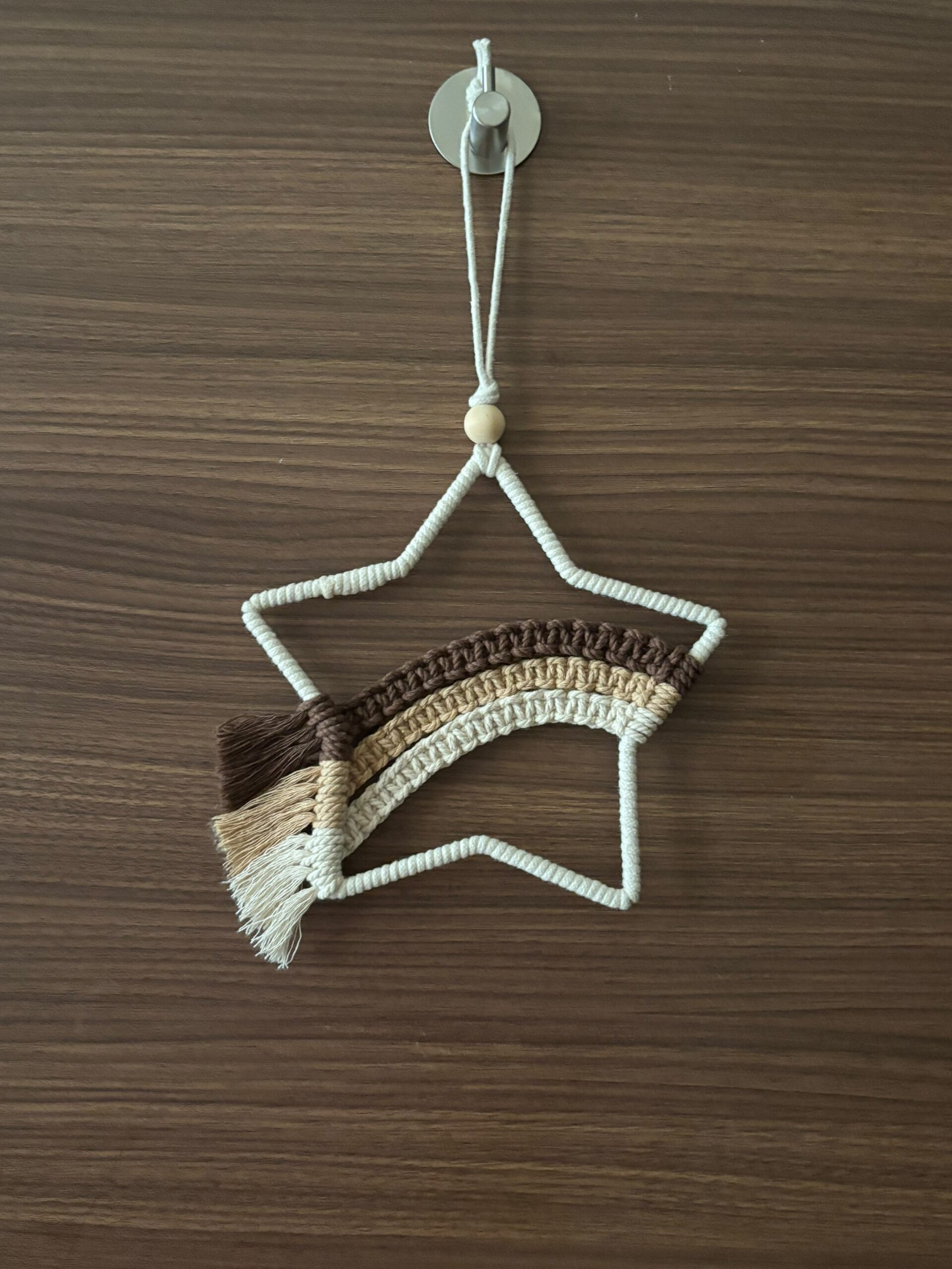 Shooting Star Macrame Wall Hanging (Square Knot)