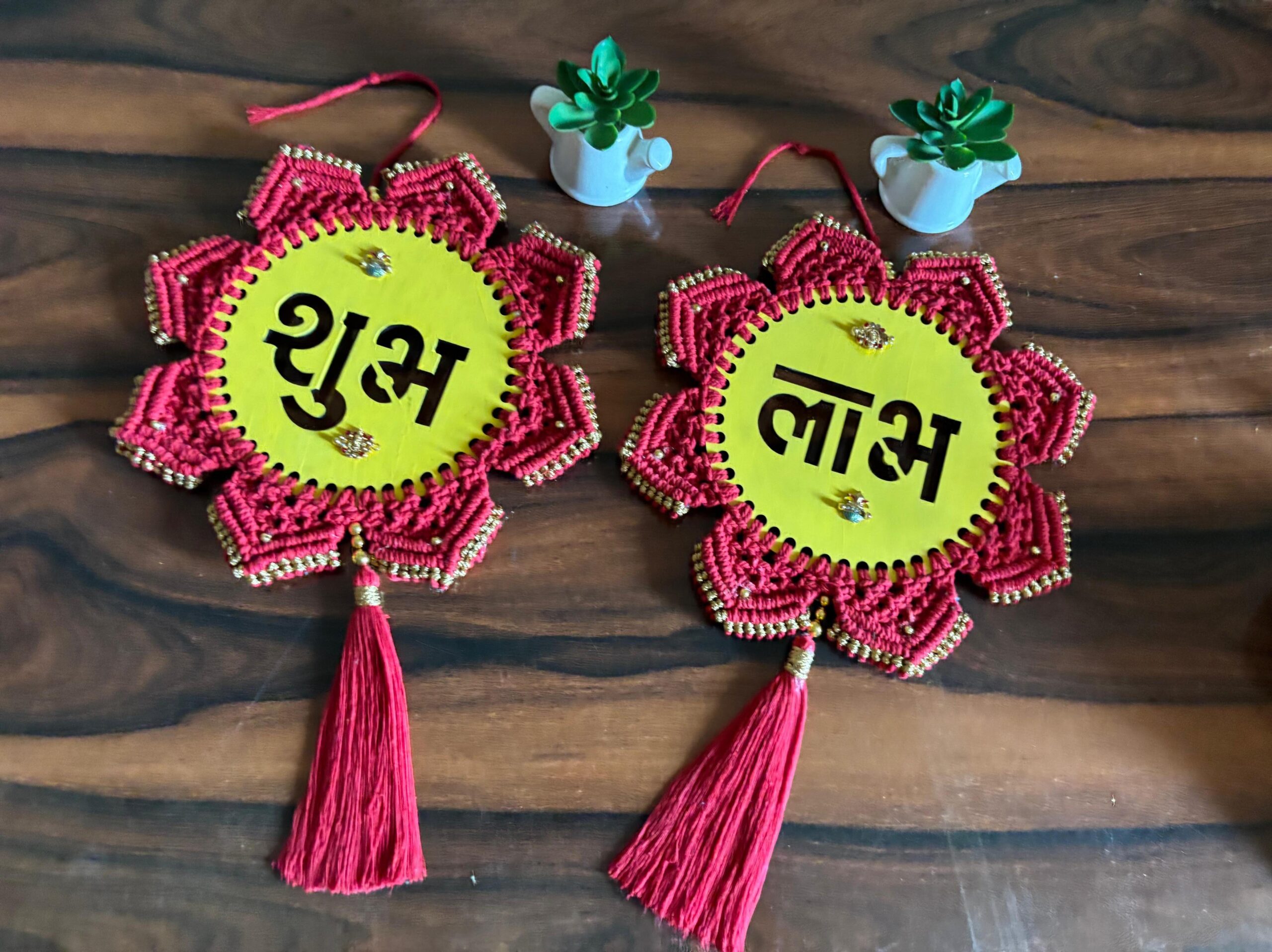Shubh Labh Hanging-7 inch - Image 3