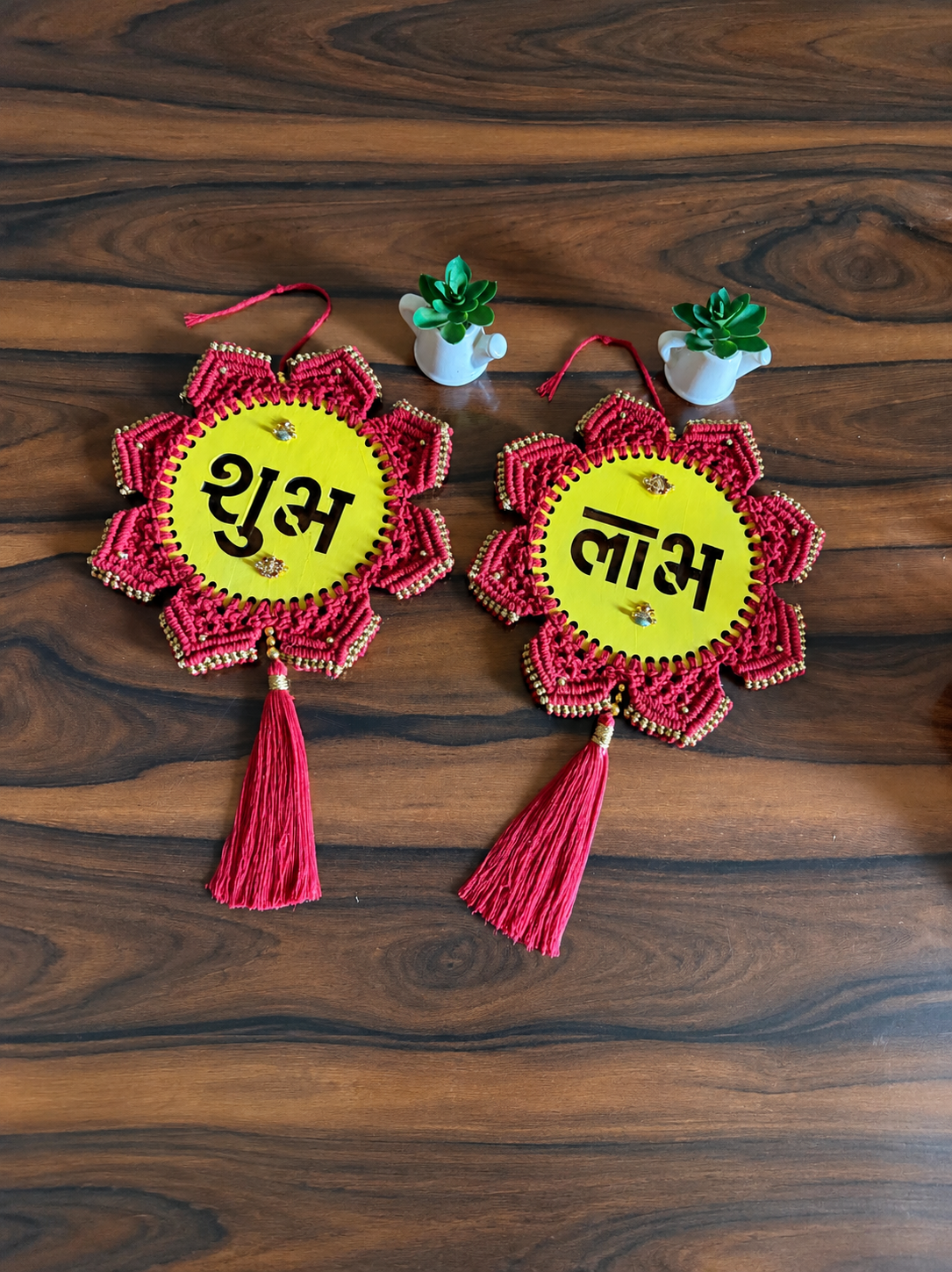 Shubh Labh Hanging-7 inch
